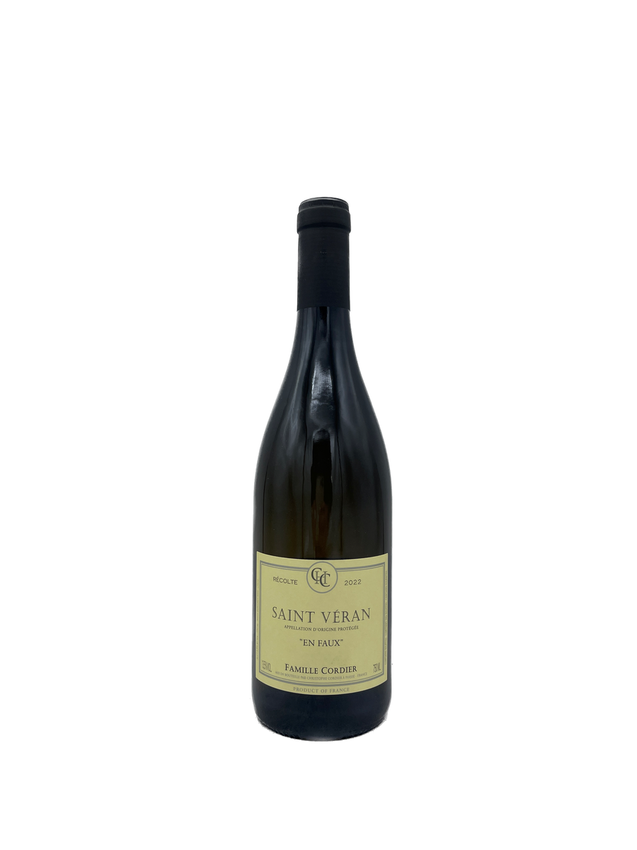 Domaine Cordier | Saint-Veran "En Faux" Chardonnay | Burgundy, France|  2022