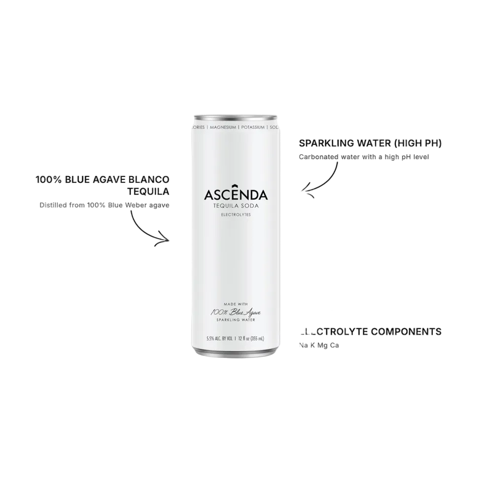 Ascenda Tequila RTD 12oz cans | 4 pk