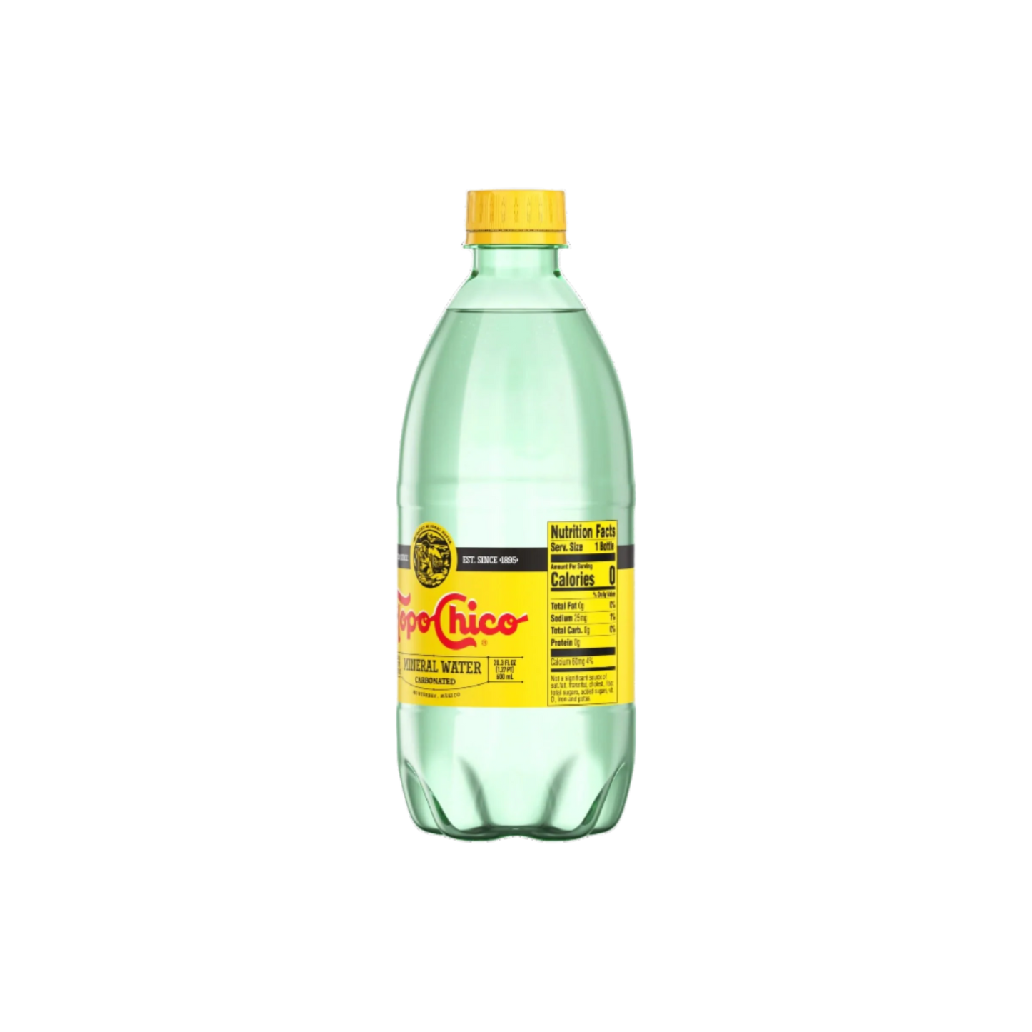 Topo Chico | Sparkling Mineral Water| Mexico | 20.3 oz Bottle