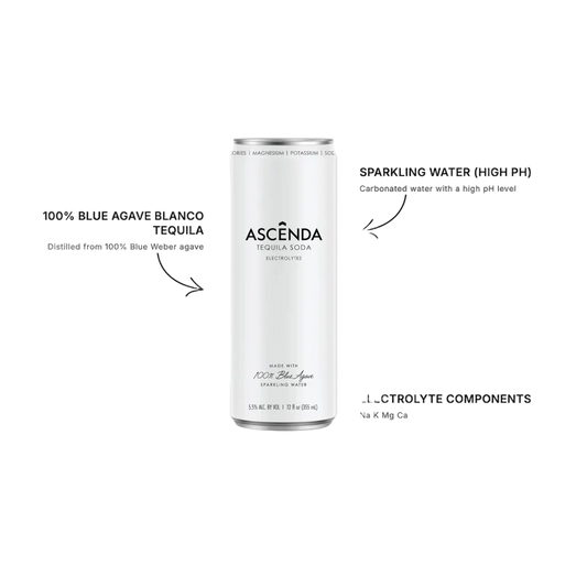 Ascenda Tequila RTD 12oz cans | 4 pk