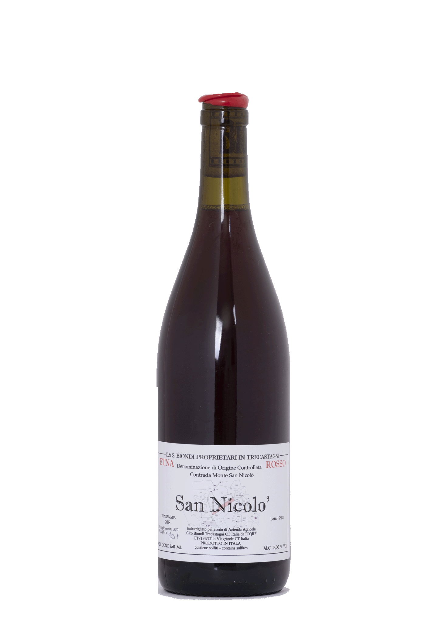 Ciro Biondi | Etna Rosso San Nicolo Vineyard | Sicily, Italy | 2024