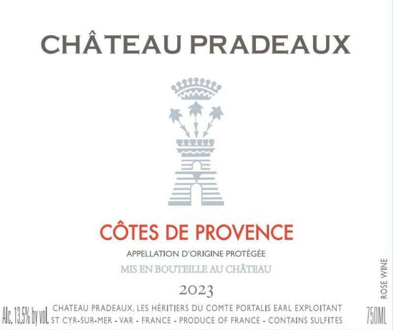 Château Pradeaux | Rosé | Cotes de Provence, FR | 2023