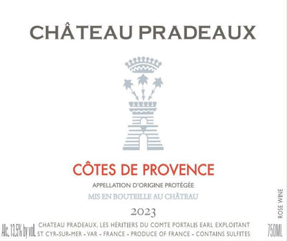 Château Pradeaux | Rosé | Cotes de Provence, FR | 2023